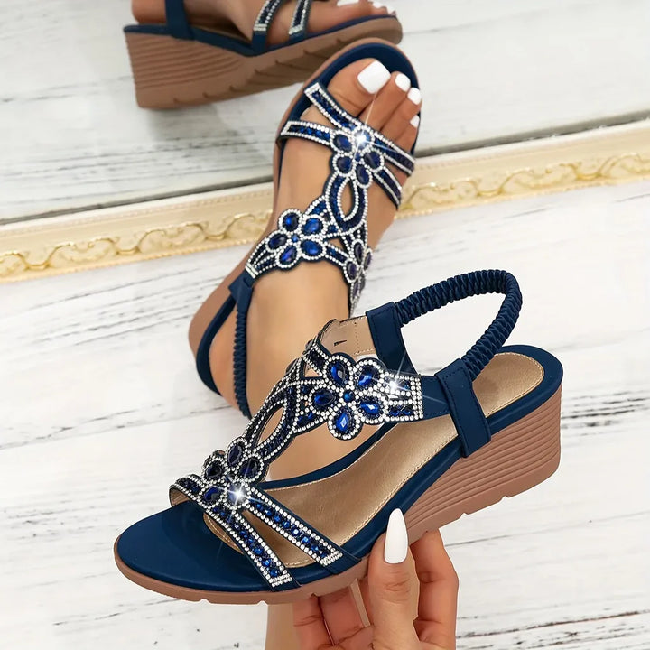 Valencia Luxe Wedge Sandals