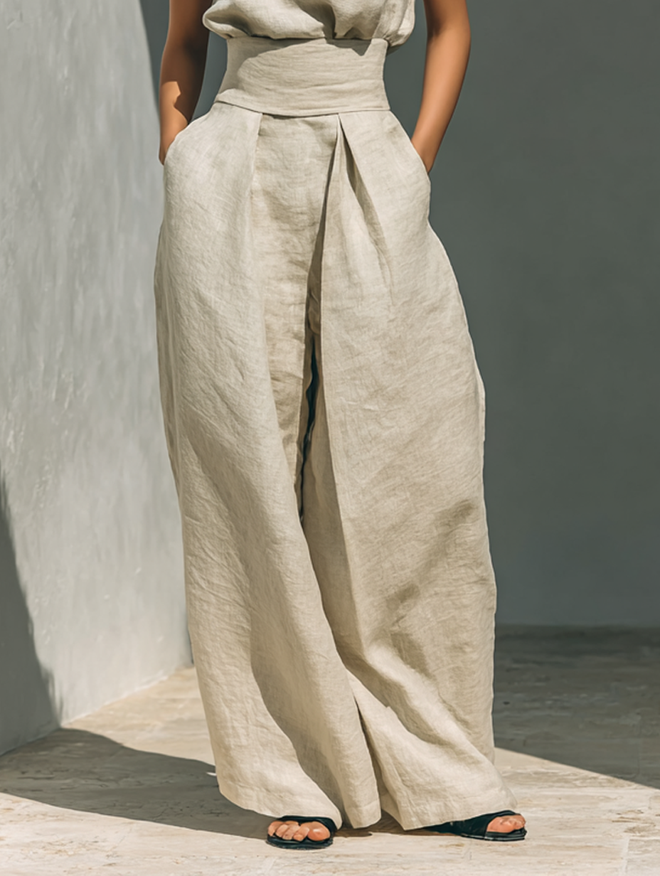 Maria Timeless Cotton & Linen Set