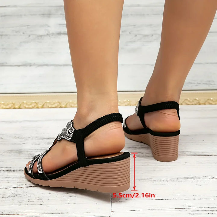 Valencia Luxe Wedge Sandals