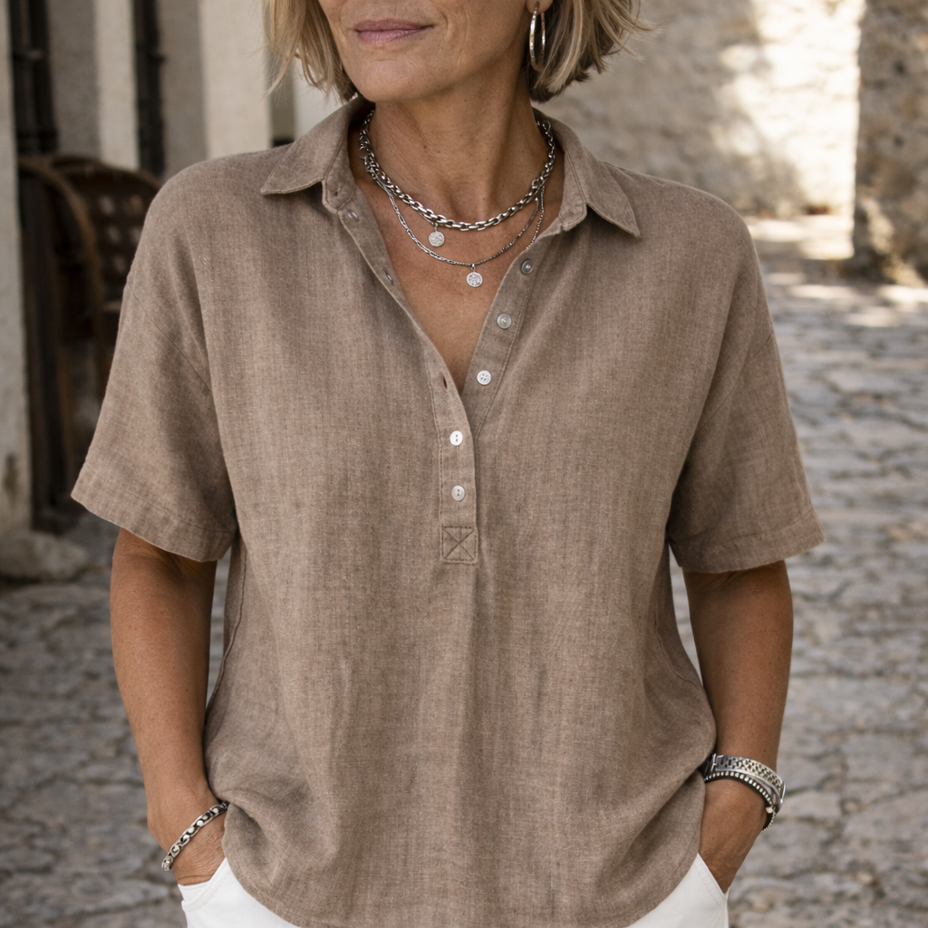 Mila Linen Top