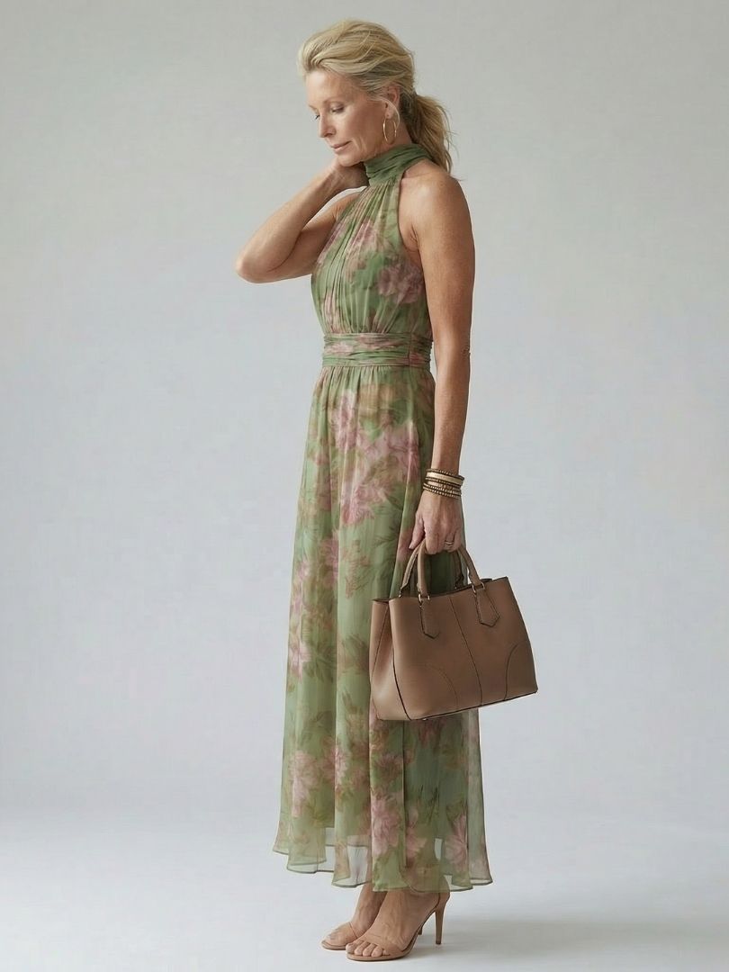 Liora – Summer Halter Dress