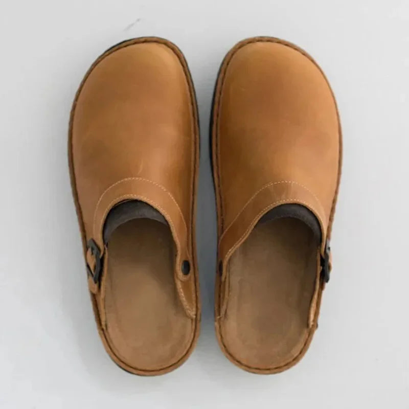 Asher Leather Clogs