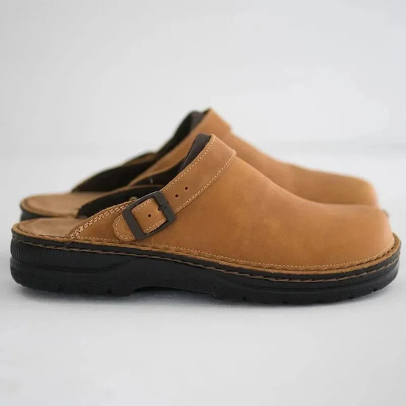 Asher Leather Clogs