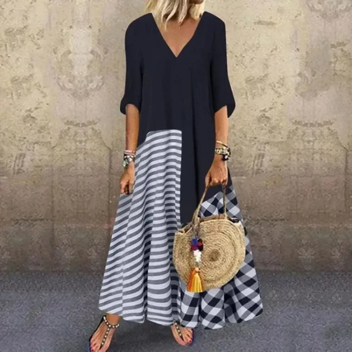 Classic Striped Shirt Dress