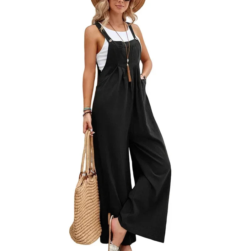 Summer Loose Fit Overalls