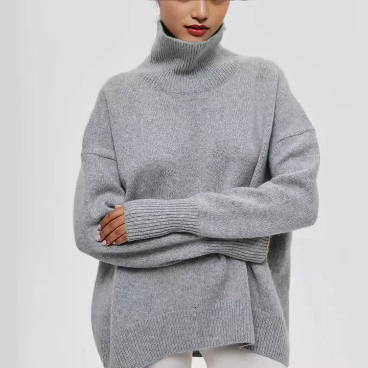 Turtleneck Fleece Winter Pullover