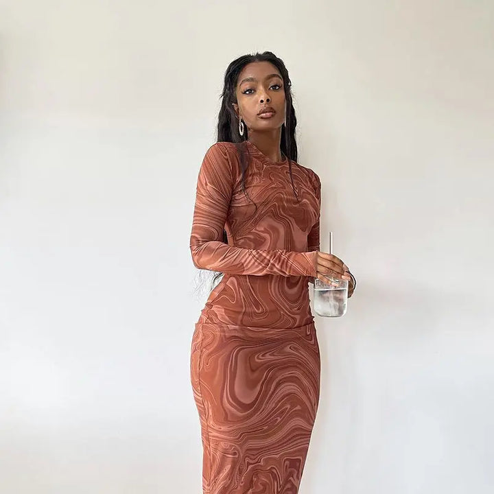 Elegant Bodycon Evening Dress