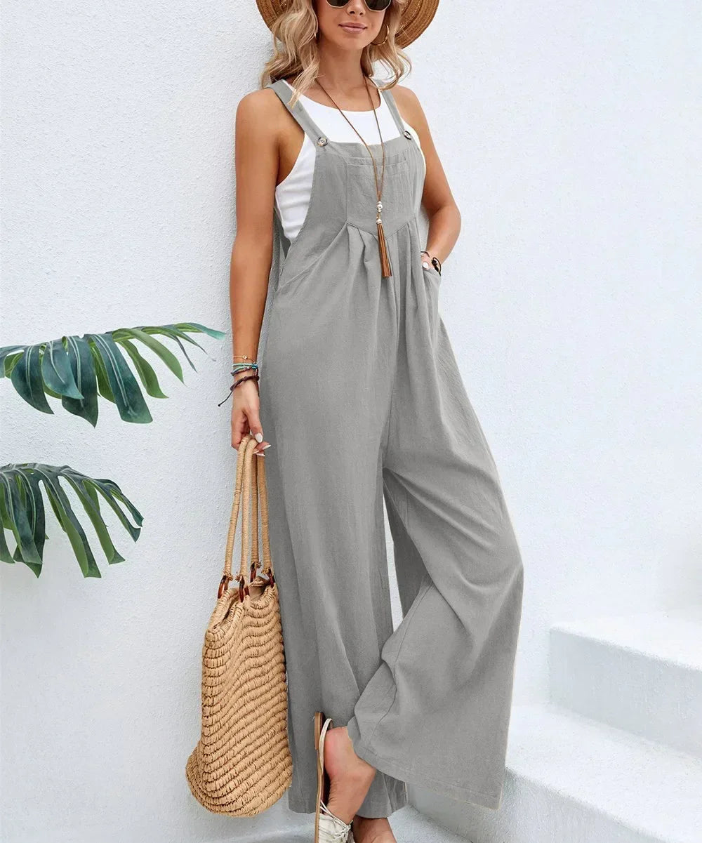 Summer Loose Fit Overalls