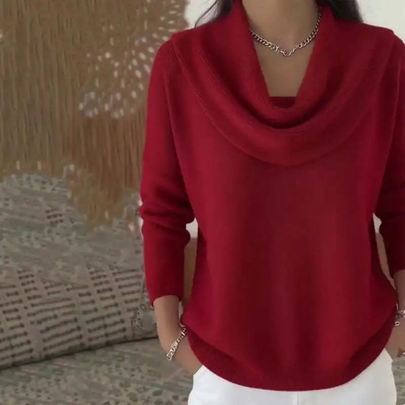 Y2K Splice Knit Pullover