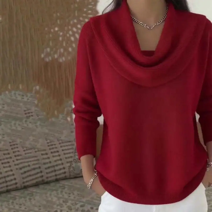 Y2K Splice Knit Pullover