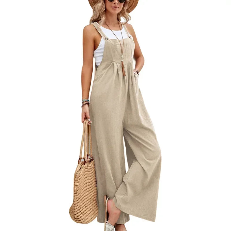 Summer Loose Fit Overalls