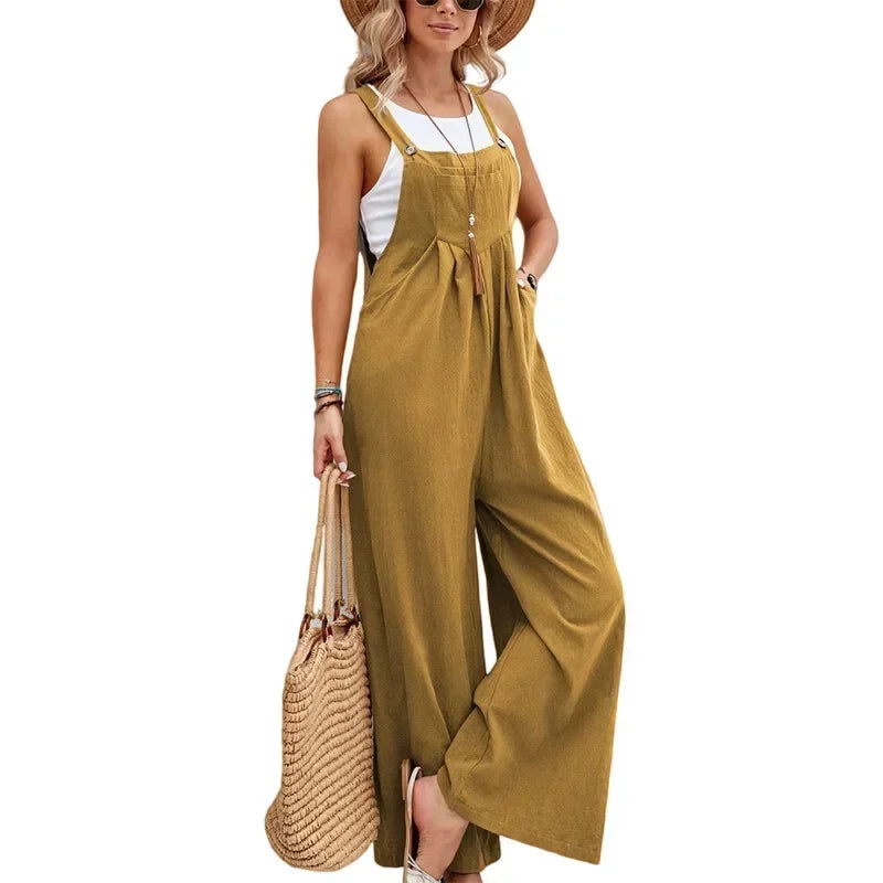 Summer Loose Fit Overalls