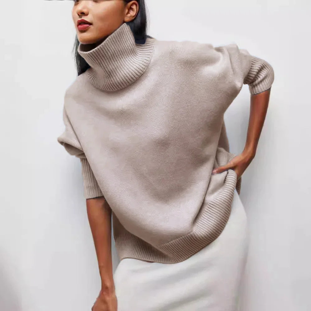 Turtleneck Fleece Winter Pullover