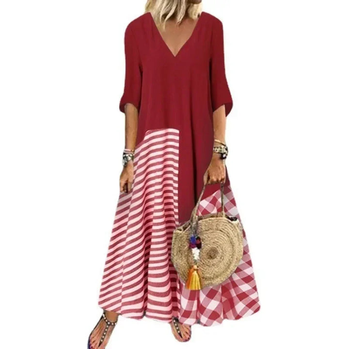 Classic Striped Shirt Dress