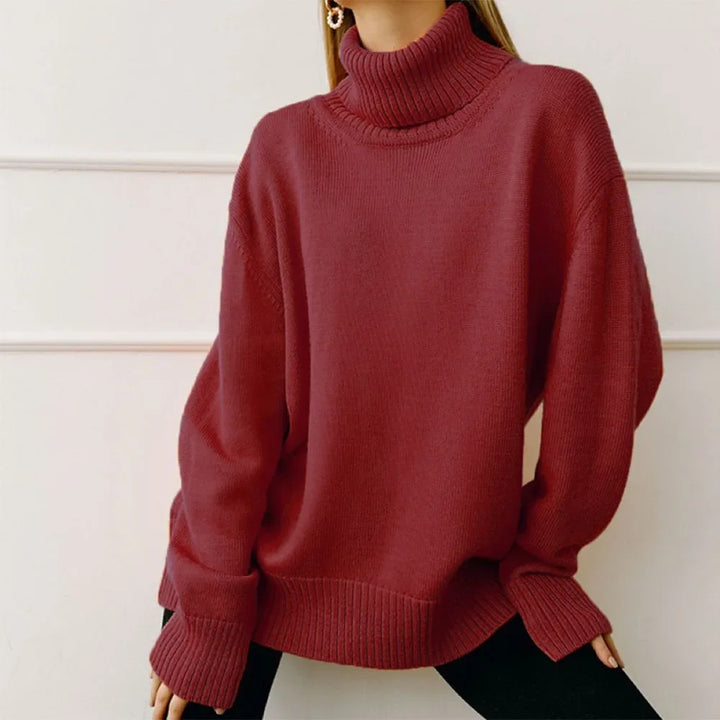 Turtleneck Fleece Winter Pullover