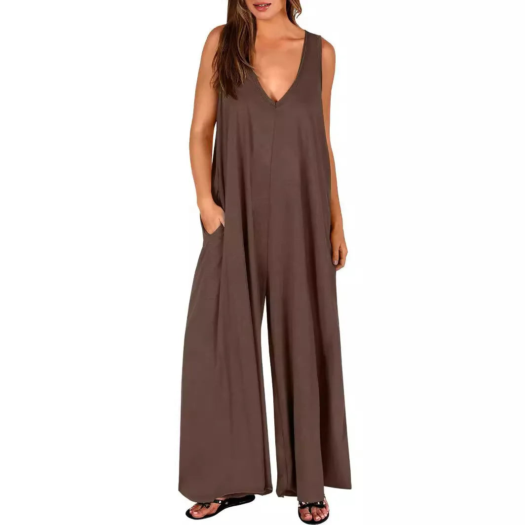 Summer Fresh Pocket Jumpsuit