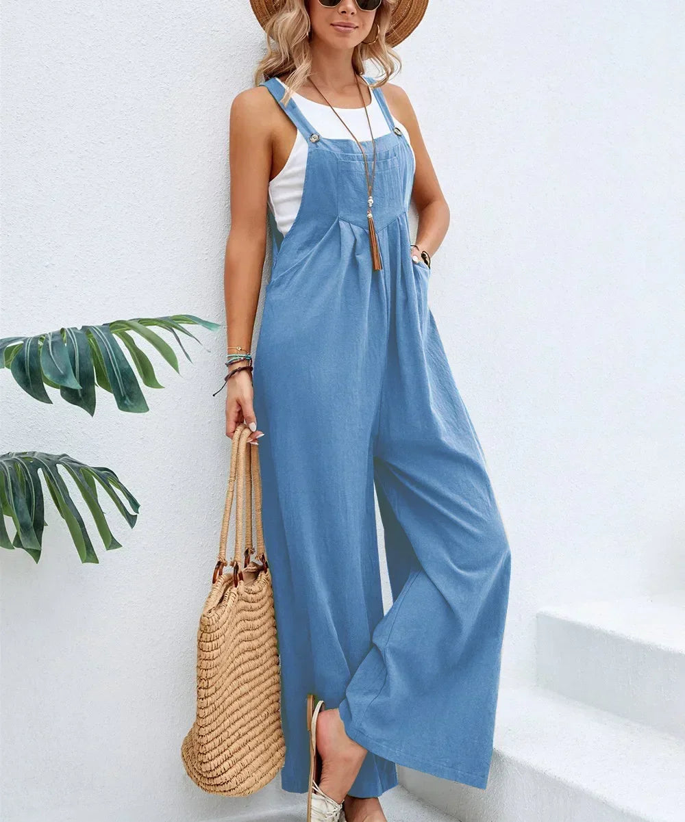 Summer Loose Fit Overalls