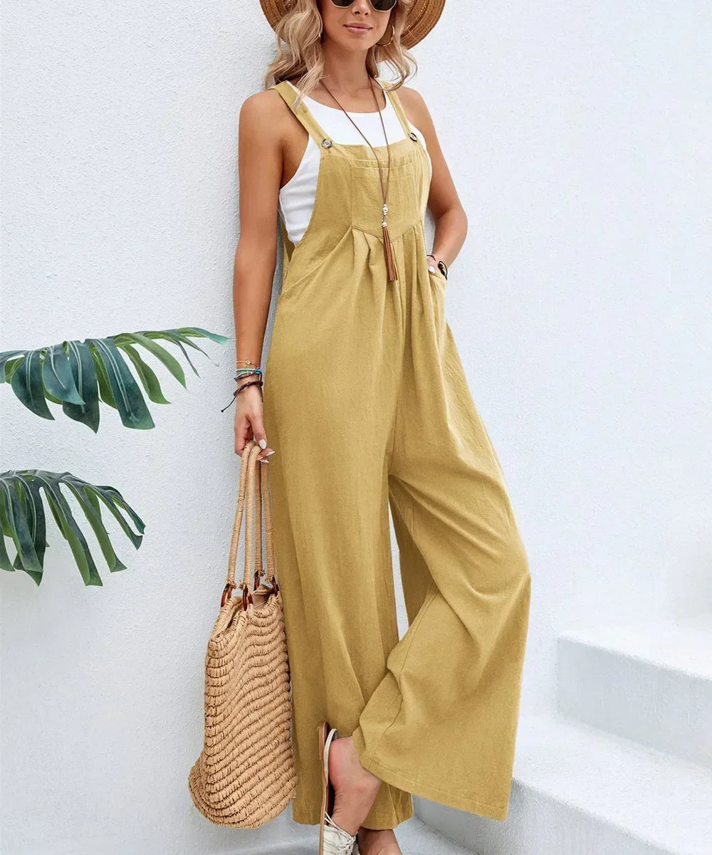 Summer Loose Fit Overalls