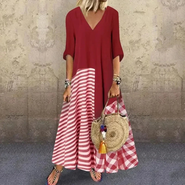 Classic Striped Shirt Dress