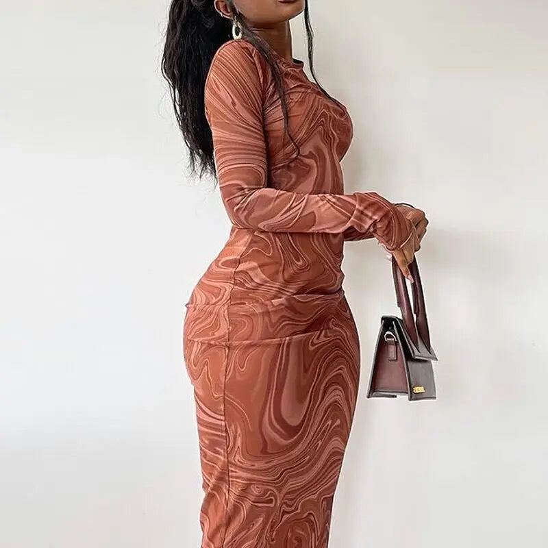 Elegant Bodycon Evening Dress