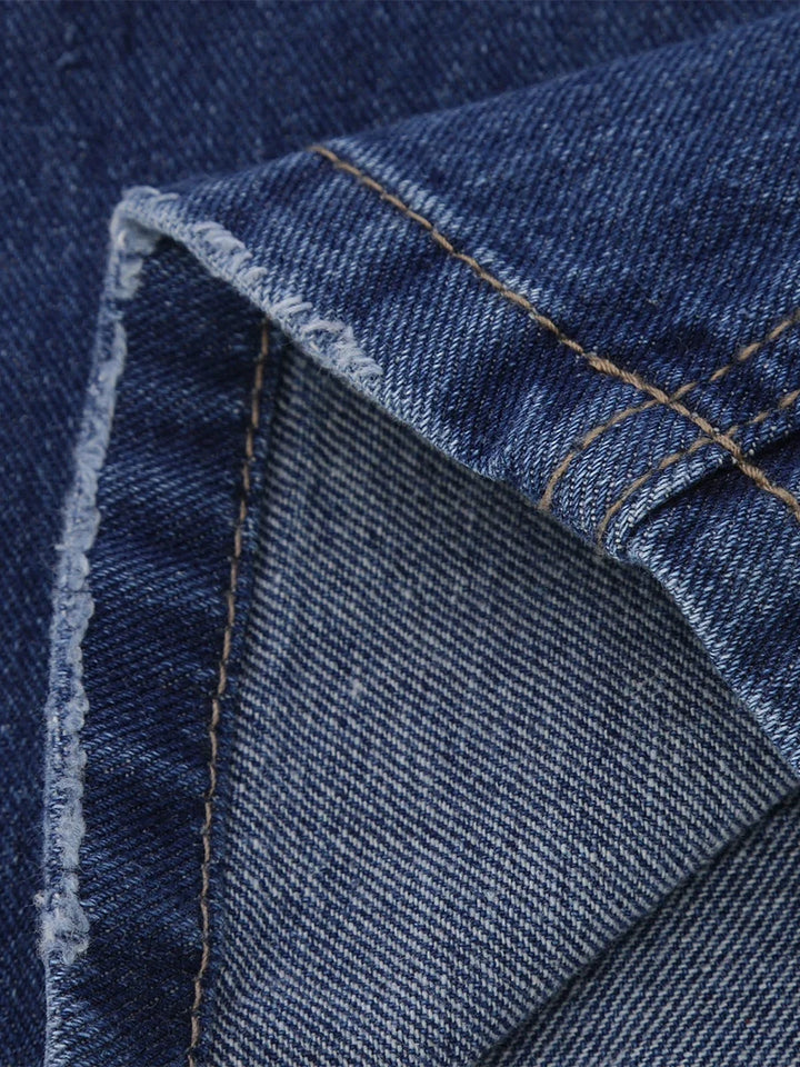 Trendy Ripped Street Jeans