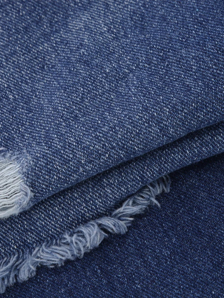 Trendy Ripped Street Jeans