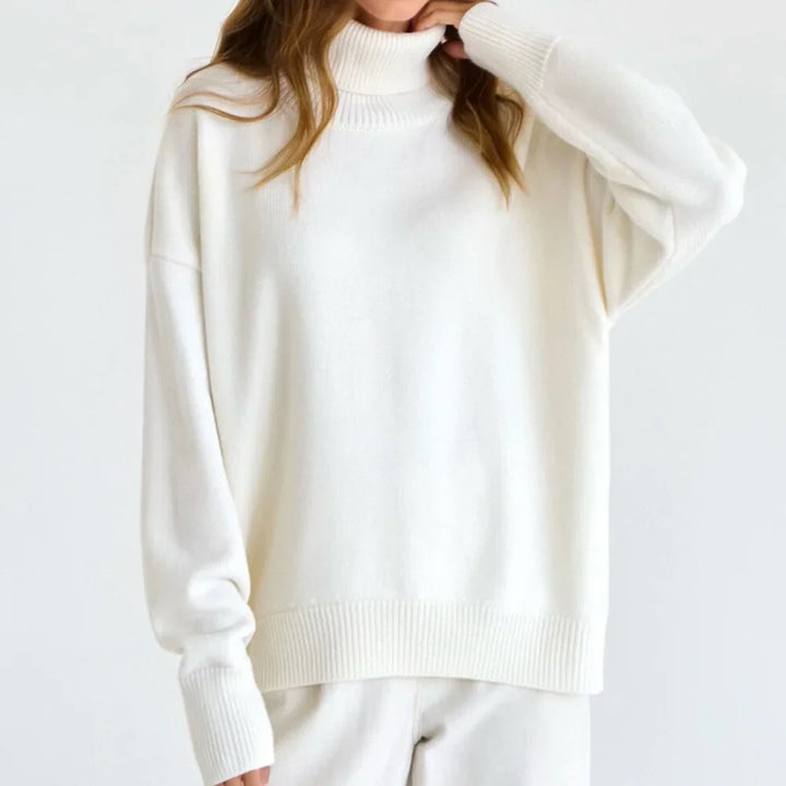 Turtleneck Fleece Winter Pullover