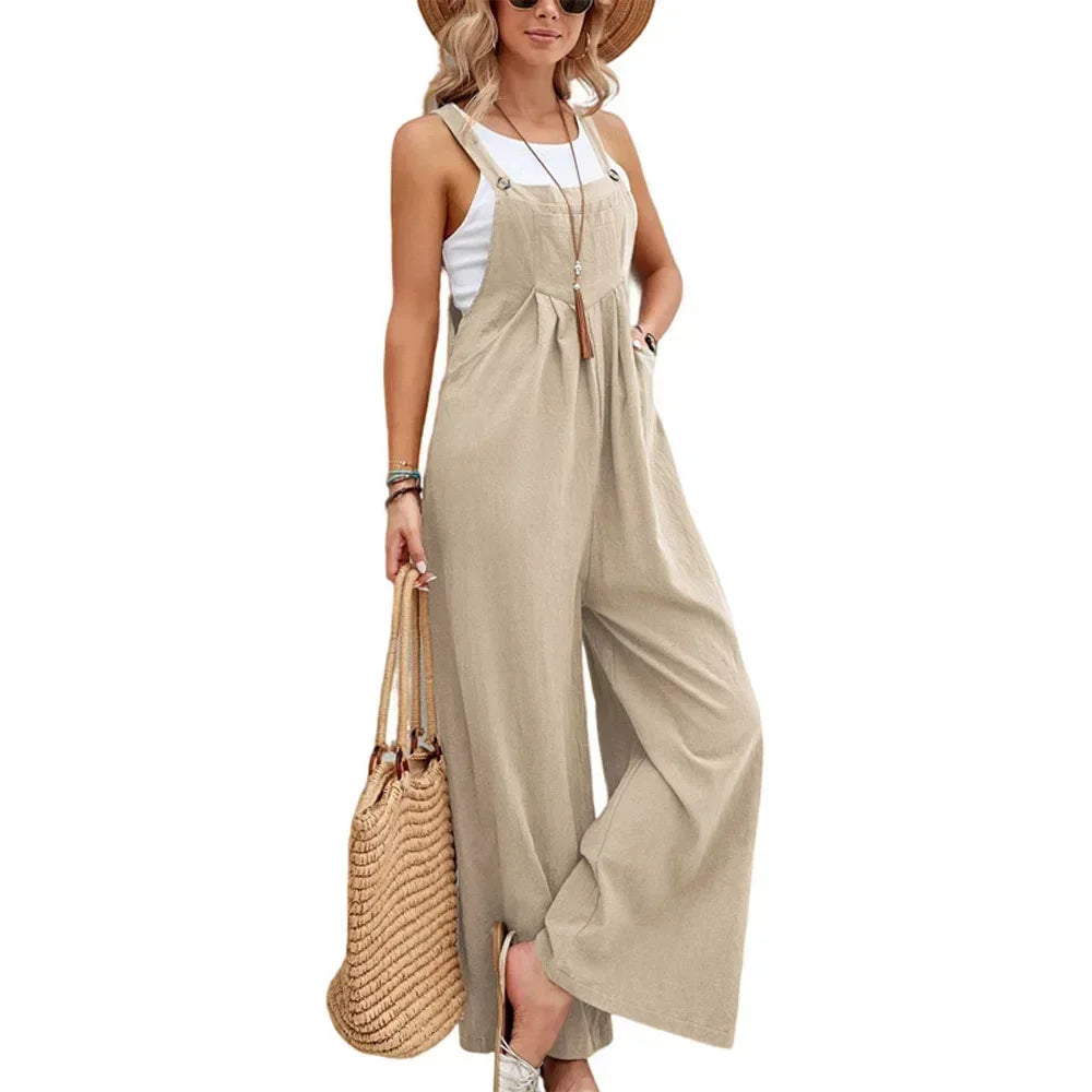Summer Loose Fit Overalls