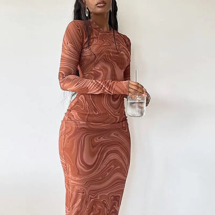 Elegant Bodycon Evening Dress