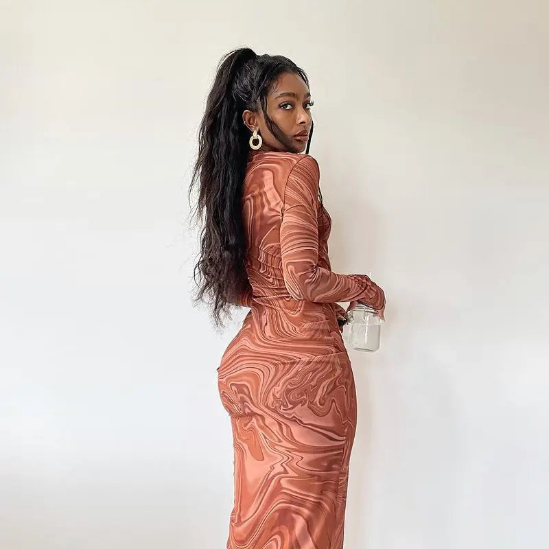 Elegant Bodycon Evening Dress