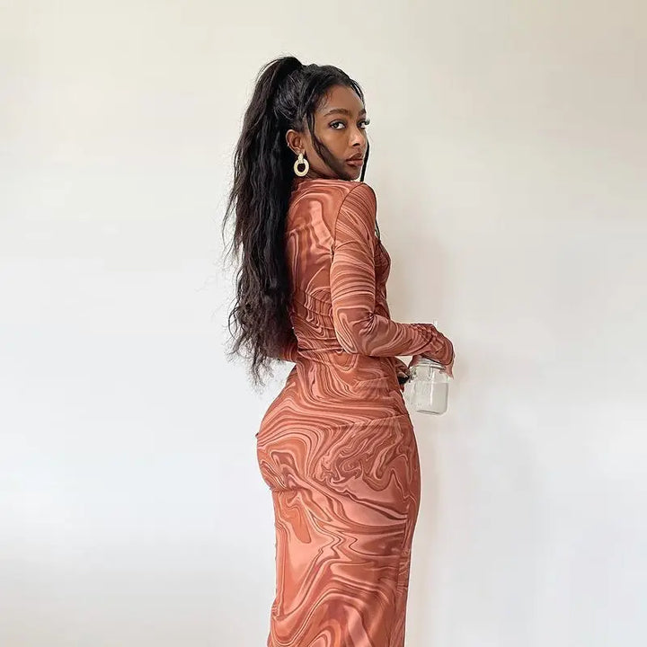 Elegant Bodycon Evening Dress