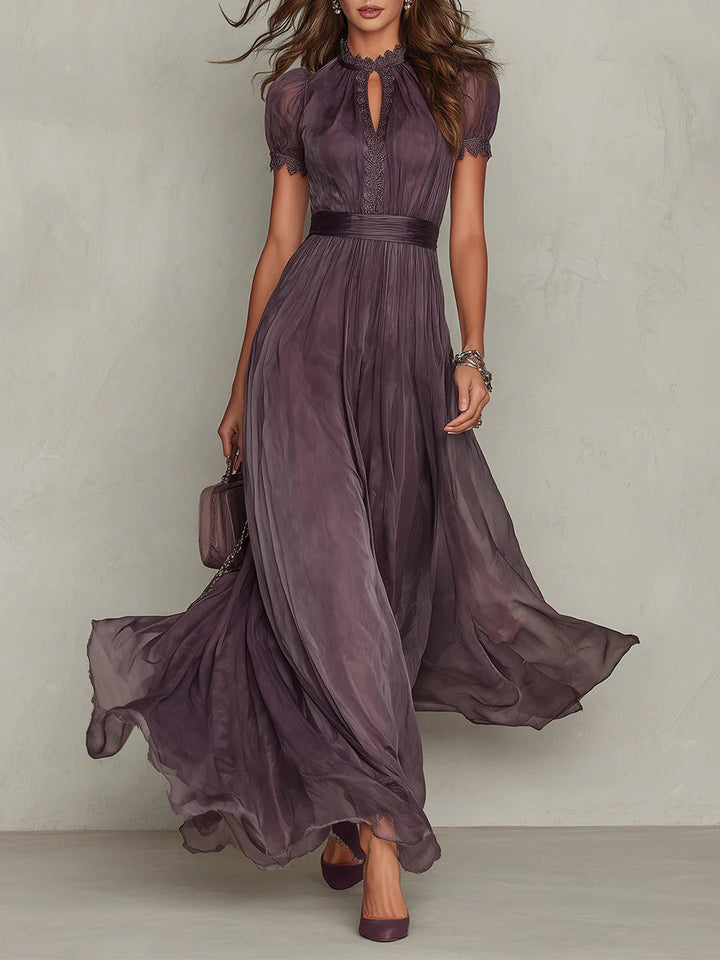 Celeste™ | Elegant Chiffon Maxi Dress
