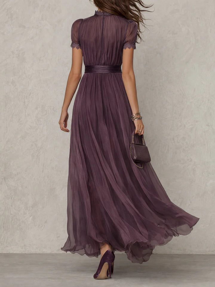 Celeste™ | Elegant Chiffon Maxi Dress